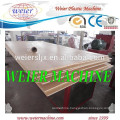 350kg output of PVC WPC foamed furniture board line